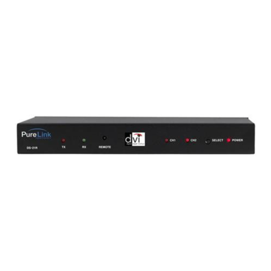 PureLink DS-21R User Manual
