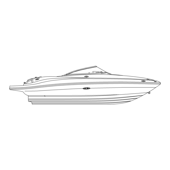 Sea Ray 220 Sundeck Owner's Manual