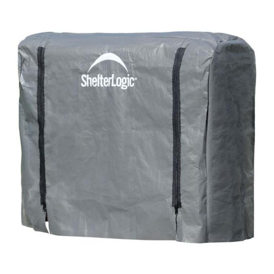 ShelterLogic Firewood Rack-In-A-Box Assembly Instructions