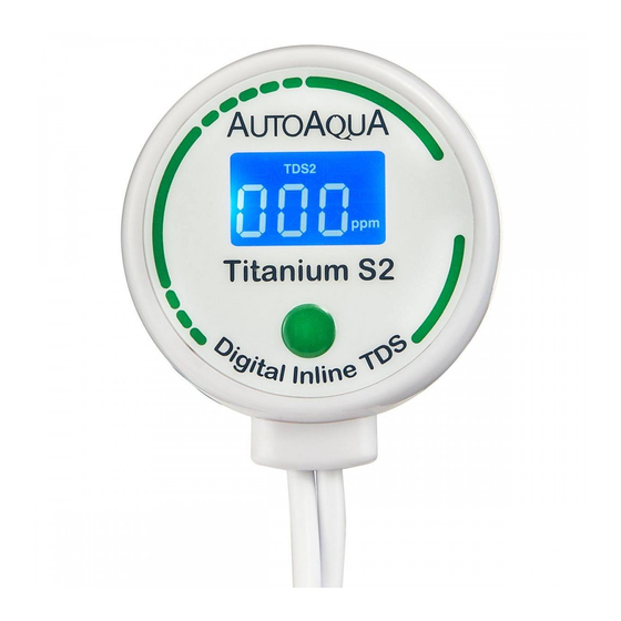 AutoAqua Titanium S2 Manual
