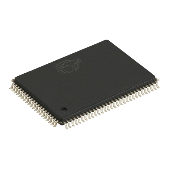 Cypress Semiconductor CY7C1339G Specification Sheet