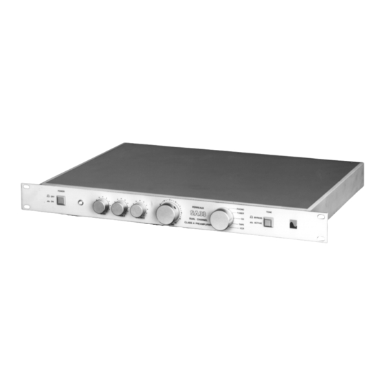 Perreaux SA33 Manual