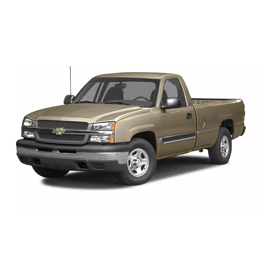 Chevrolet 2005 Silverado Description & Operation
