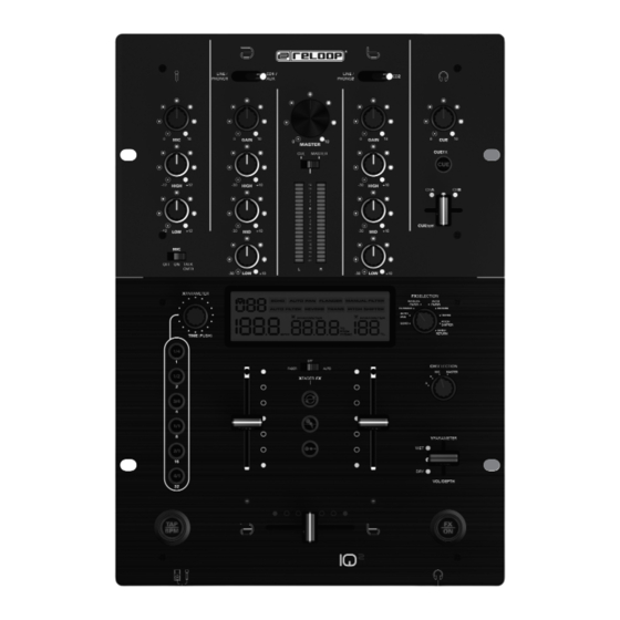Reloop IQ2+ Operation Manual
