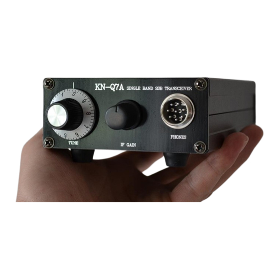 CRKITS KN-Q7A Kit Manual