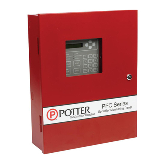 Potter PFC-6006 Installation, Operation, & Programming Manual