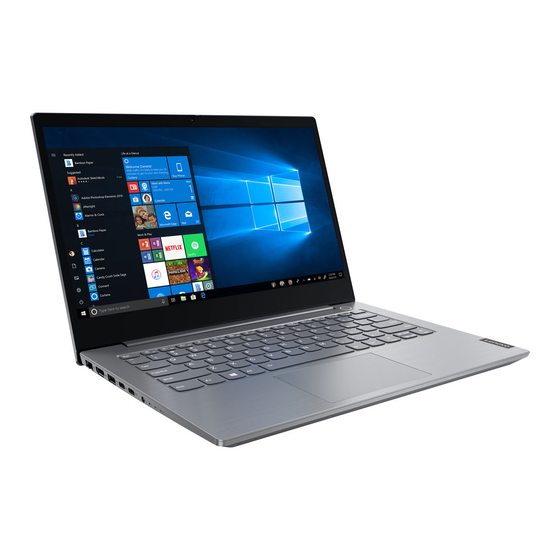 Lenovo ThinkBook Series Setup Manual