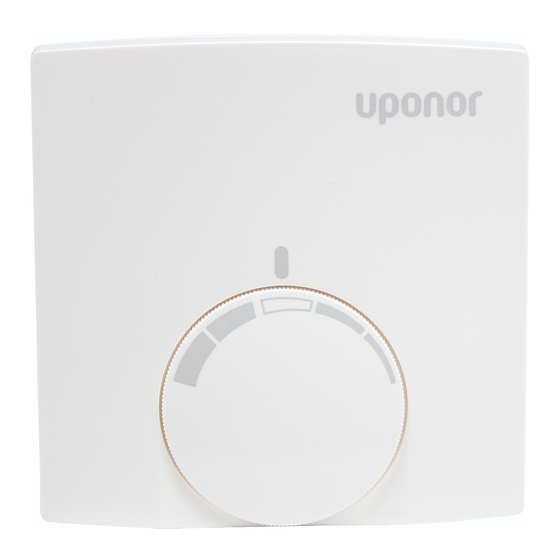 Uponor T-23 Quick Manual