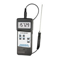 Traceable RTD PLATINUM Instructions