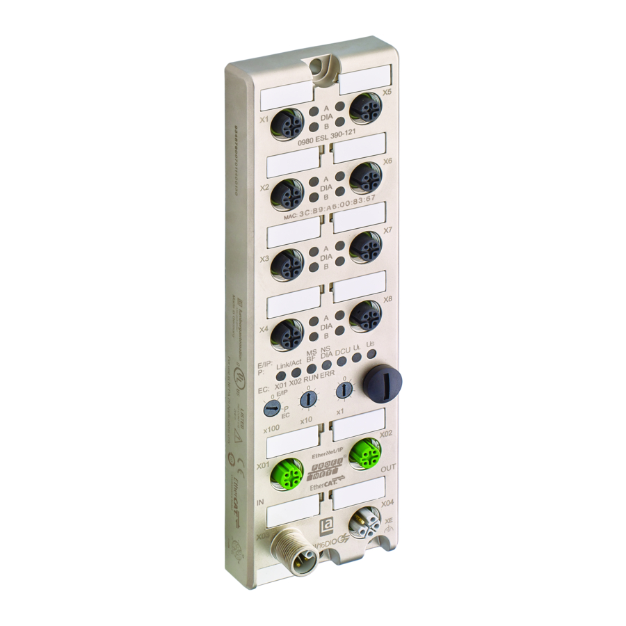 Belden lumberg automation 0980 ESL 310 Series Manual