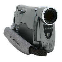 Canon ZR400 Instruction Manual
