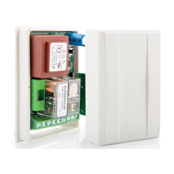 Profelmnet PSR-34RW Quick Start Manual