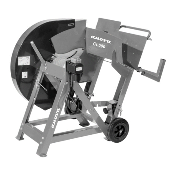 MILLASUR anova CL500 Instruction And User's Manual