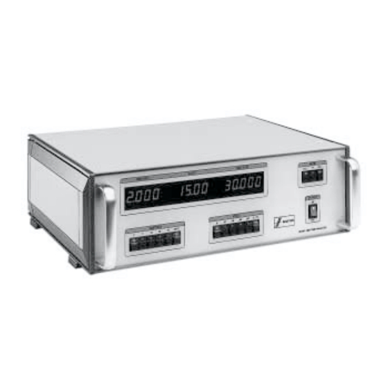 Magtrol 5100 User Manual