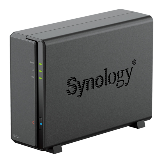 Synology DiskStation DS124 Product Manual