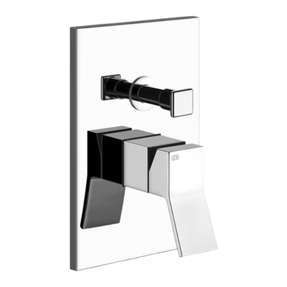 Gessi 53080 Manual