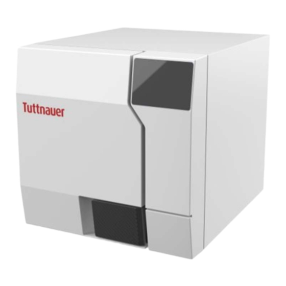 Tuttnauer T-Top 11 Operation And Maintenance Manual