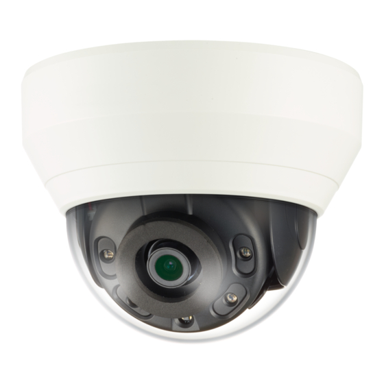 Hanwha Vision QND-6010R Quick Manual