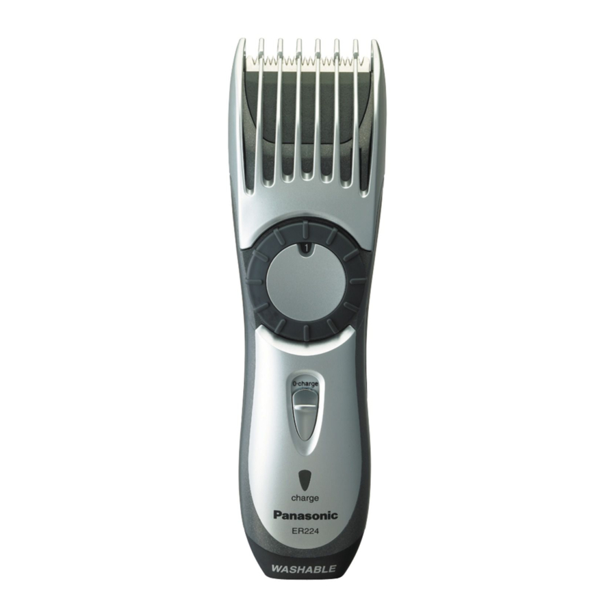 Panasonic ER224 Manual