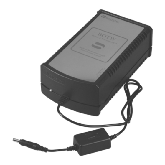 SBooster Best of Two Worlds Power & Precision ECO Manual
