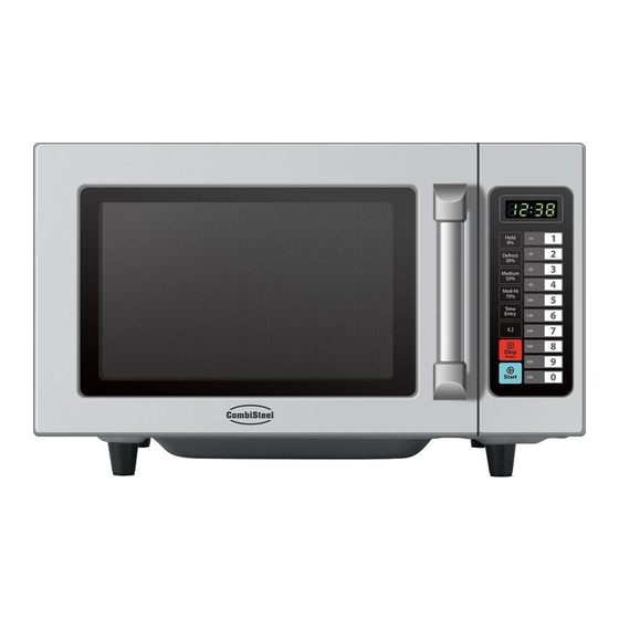 CombiSteel 7455.1662 Microwave Oven Manuals
