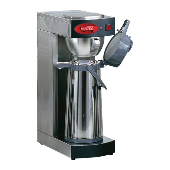 Avantco Equipment 177C10 User Manual