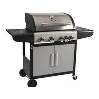 Mayer Barbecue ZUNDA MGG-1401-S PRO Assembly Instructions Manual