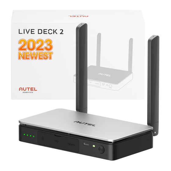 Autel Robotics Live Deck 2 User Manual