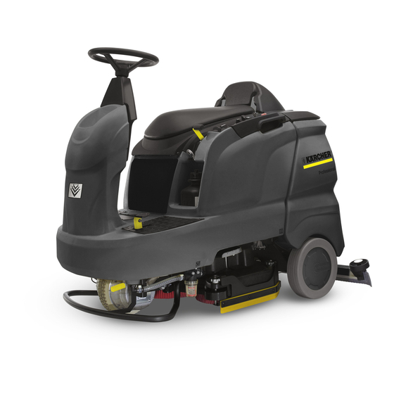 Kärcher B 90 R Manual