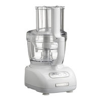 KitchenAid KFPW760WH - 12 Cup Wide Mouth Food Processor Instructions Manual