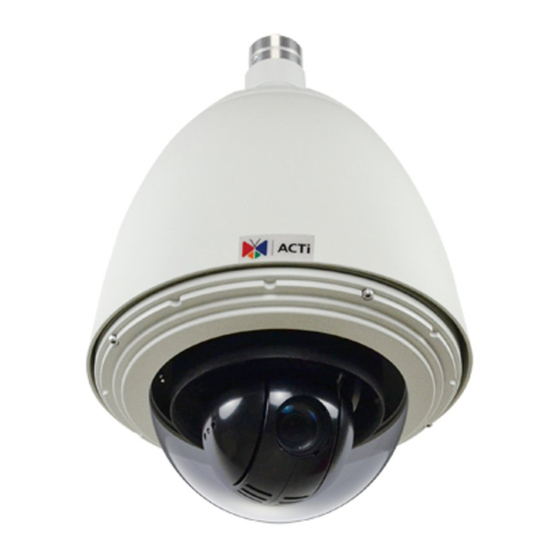 ACTi KCM-8211 Hardware Manual