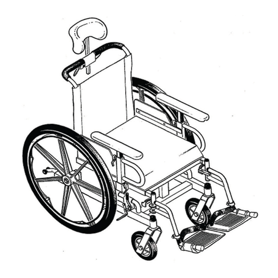 Invacare Concept 45 User Manual