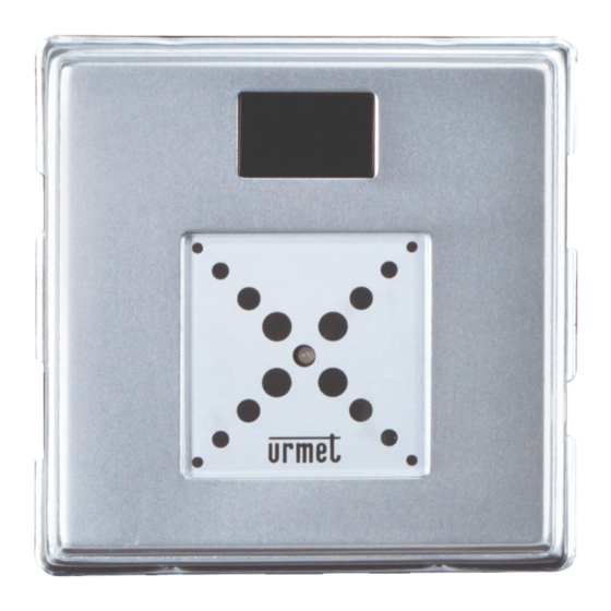 urmet domus Sinthesi steel 1158/45 Module Manuals