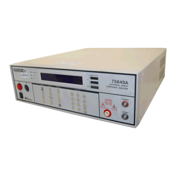 Associated Research Quadchek II 7504SA Operation And Service Manual