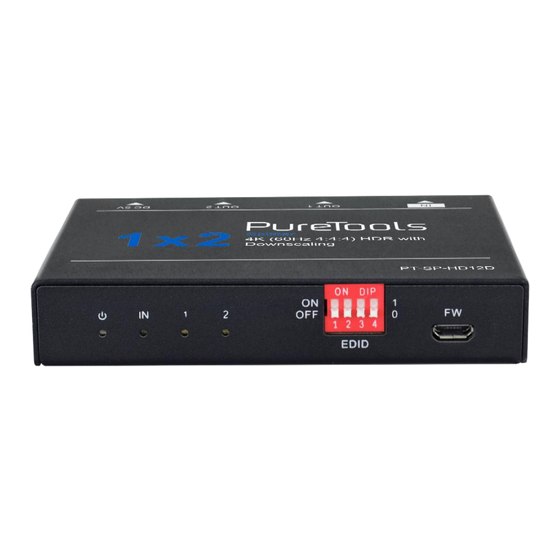 PureTools PT-SP-HD12D User Manual
