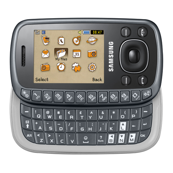 Samsung GT-B3310 User Manual