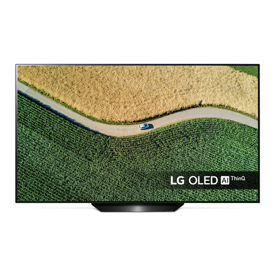LG OLED55B9PLA Manuals