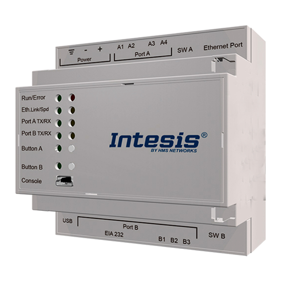 HMS Intesis INBACDAL1280200 Installation Sheet