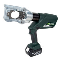 Textron Greenlee Gator E12CCXLX Operation Manual