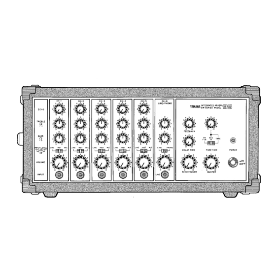 Yamaha EM-95 Operating Manual