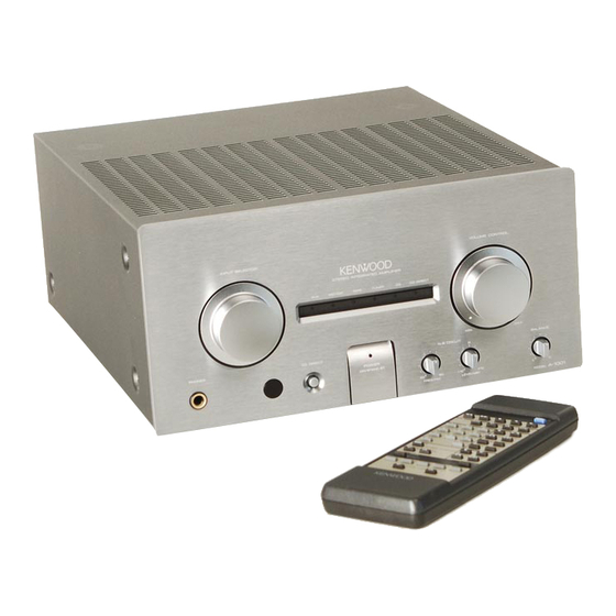 Kenwood A-1001 Service Manual