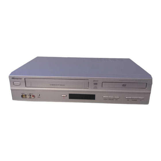 Memorex MVD4544 - DVD/VCR User Manual