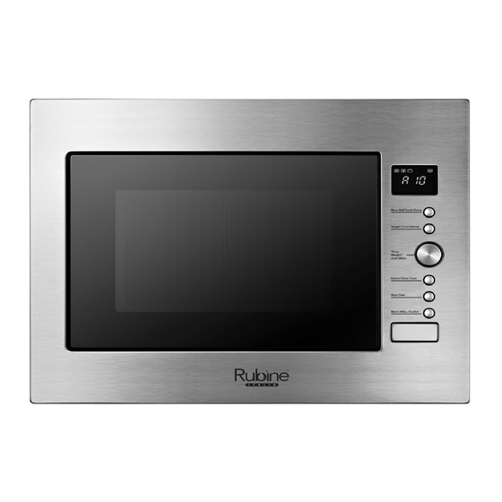 Rubine RMO-934SS-GD34 Instruction Manual
