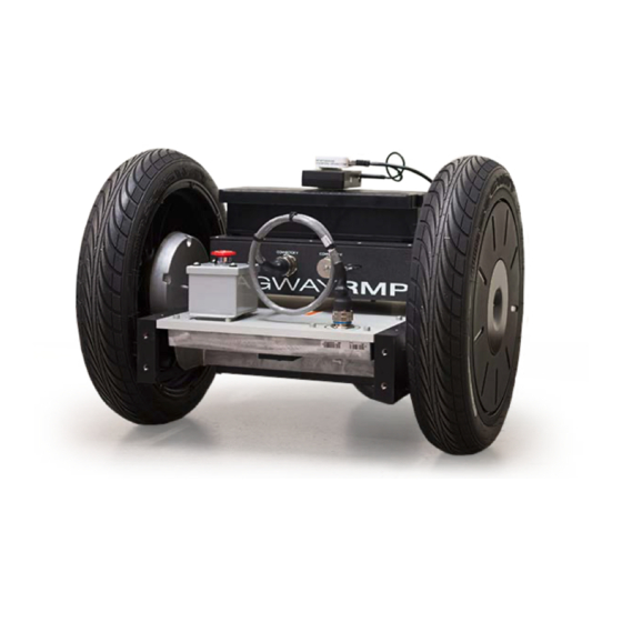 User Manuals: Segway RMP 210 V3 Mobility Platform