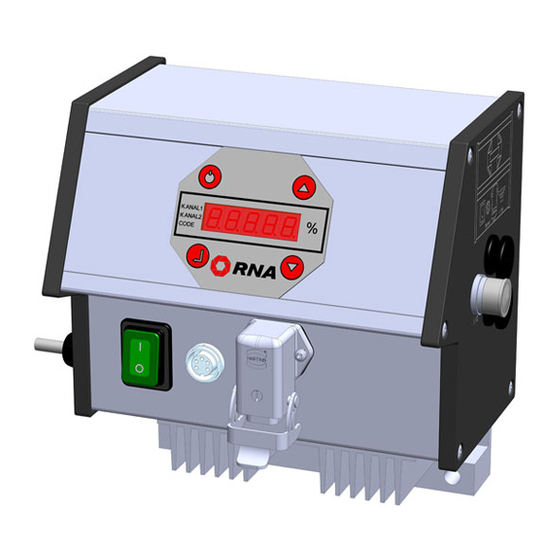 RNA ESR 2000 Operating Instructions Manual