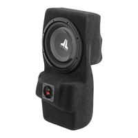 Jl Audio Stealthbox SB-B-X5/10W1v3 Installation Manual