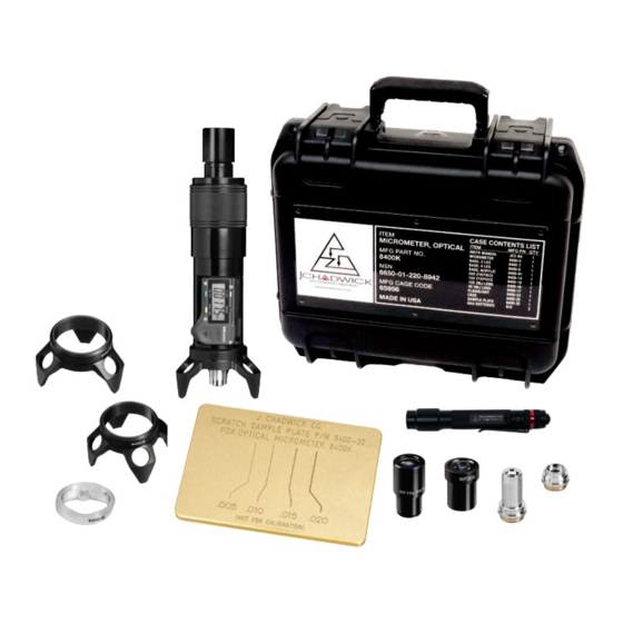 JCHADWICK 8400K User Manual