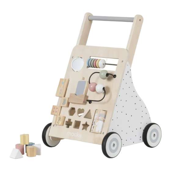 Mocka Ashby Activity Trolley Assembly Instructions
