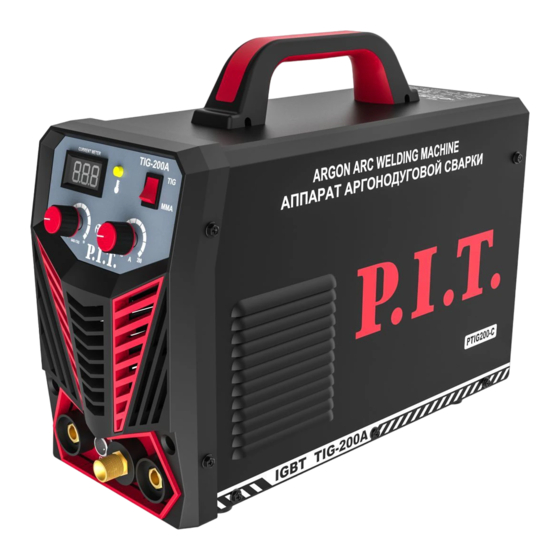 P.I.T. PTIG200-C Manuals