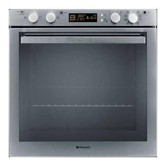 Hotpoint OS 897D IX/HP Operating Instructions Manual